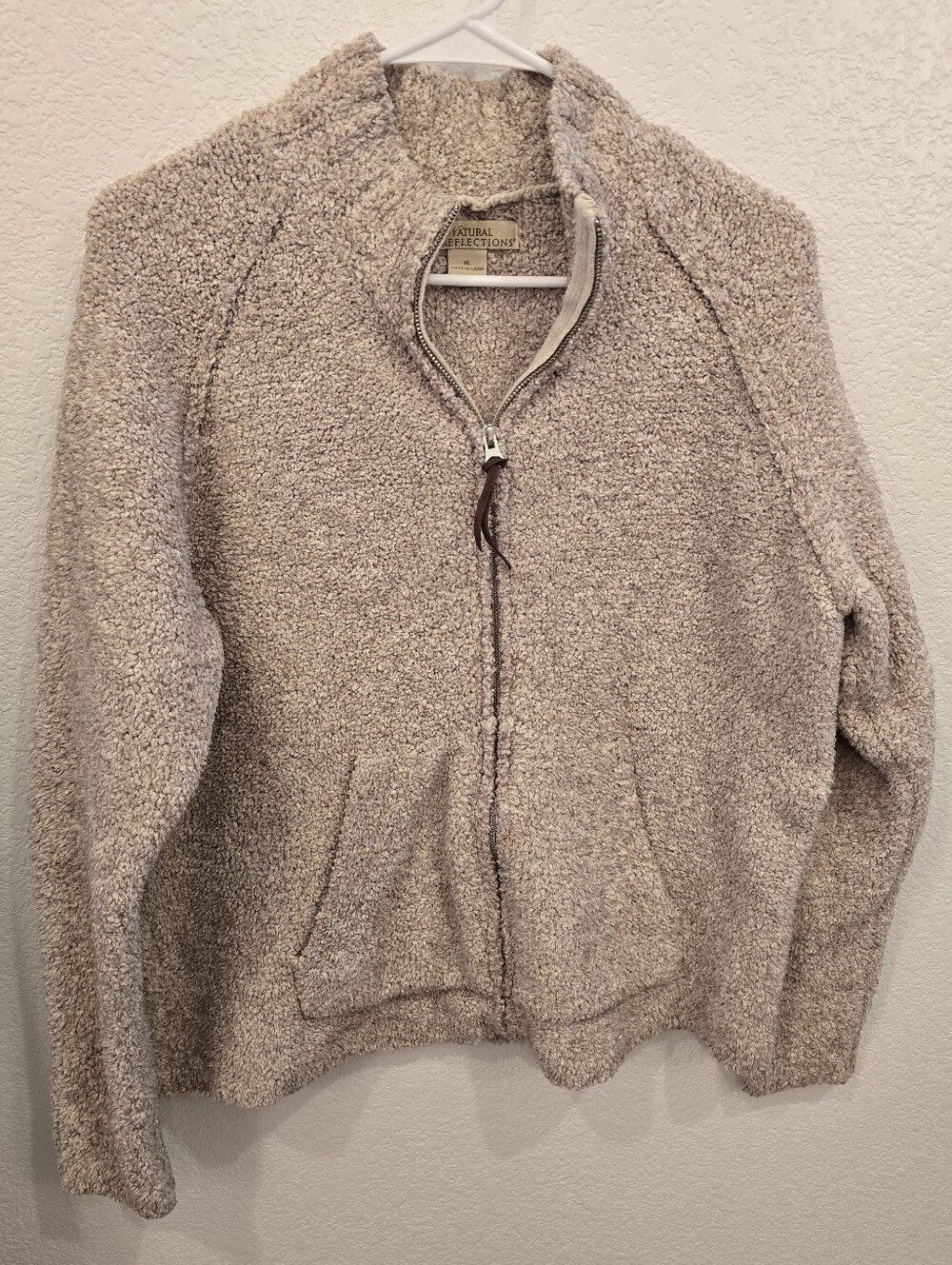 Cozy Natural Reflections women’s Sherpa /fleece